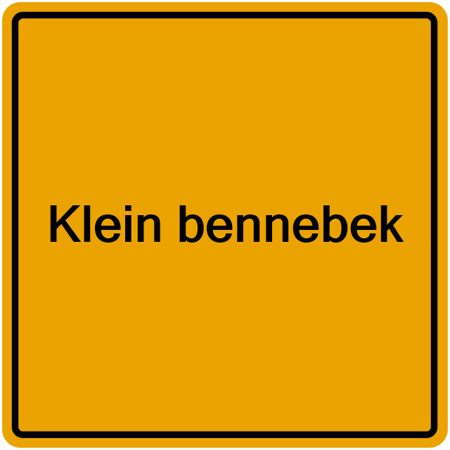 Einwohnermeldeamt24 Klein bennebek